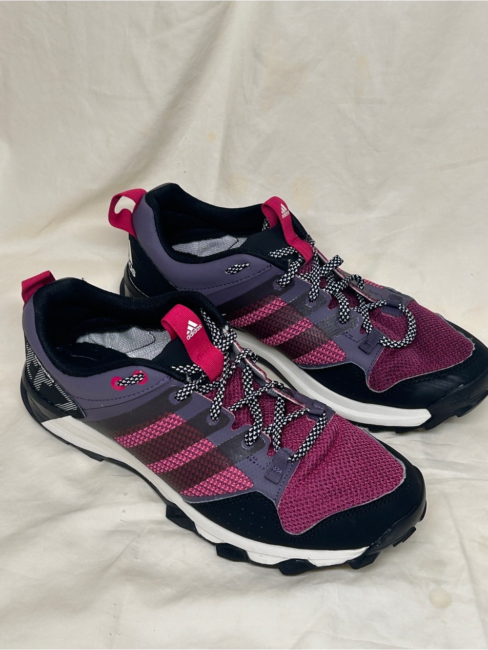 adidas Kanadia TR7 AQ4813 Purple/Black/Pink Women's Mesh Trail Runners